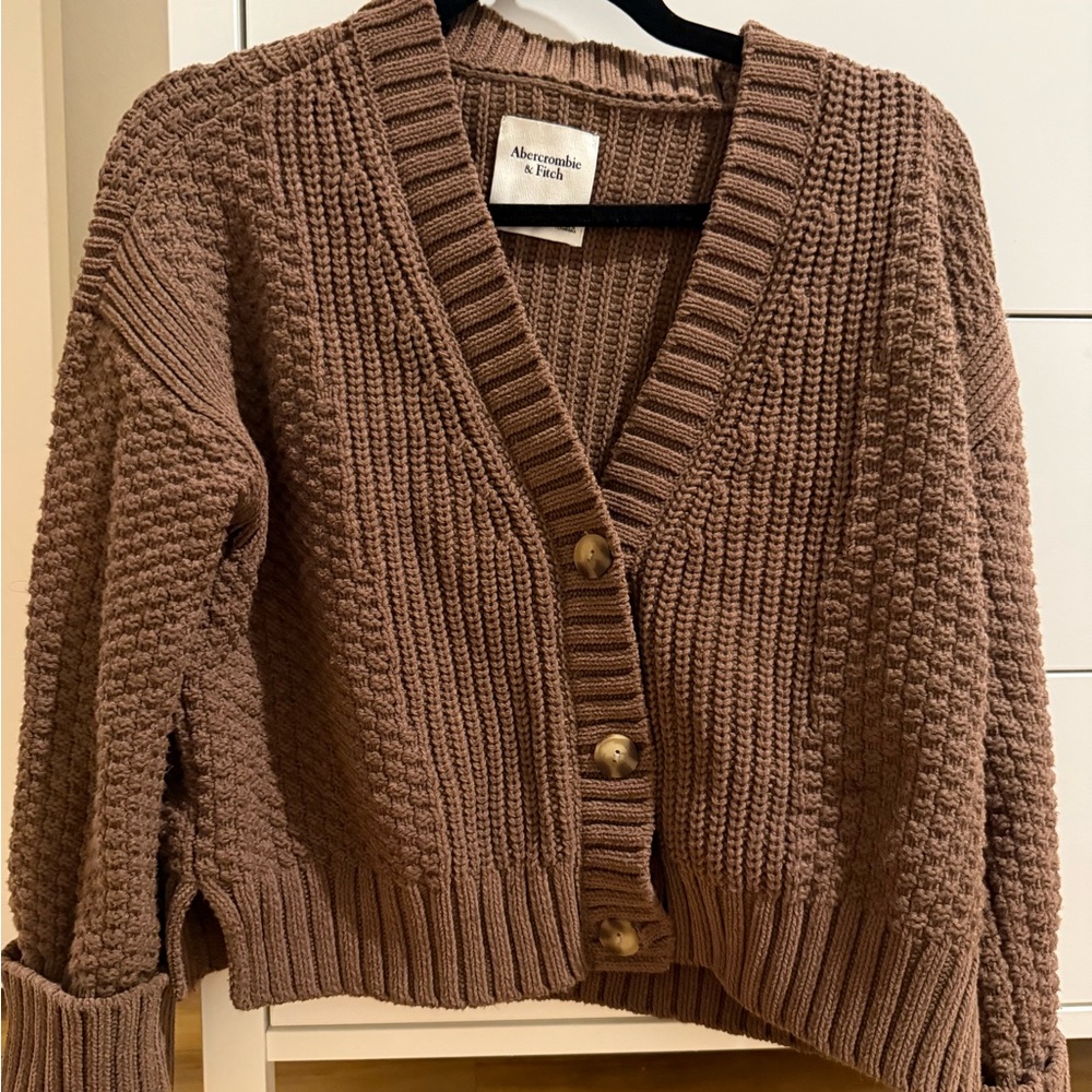 Abercrombie & Fitch Brown Women's cardigan